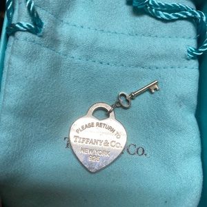 Tiffany necklace charm